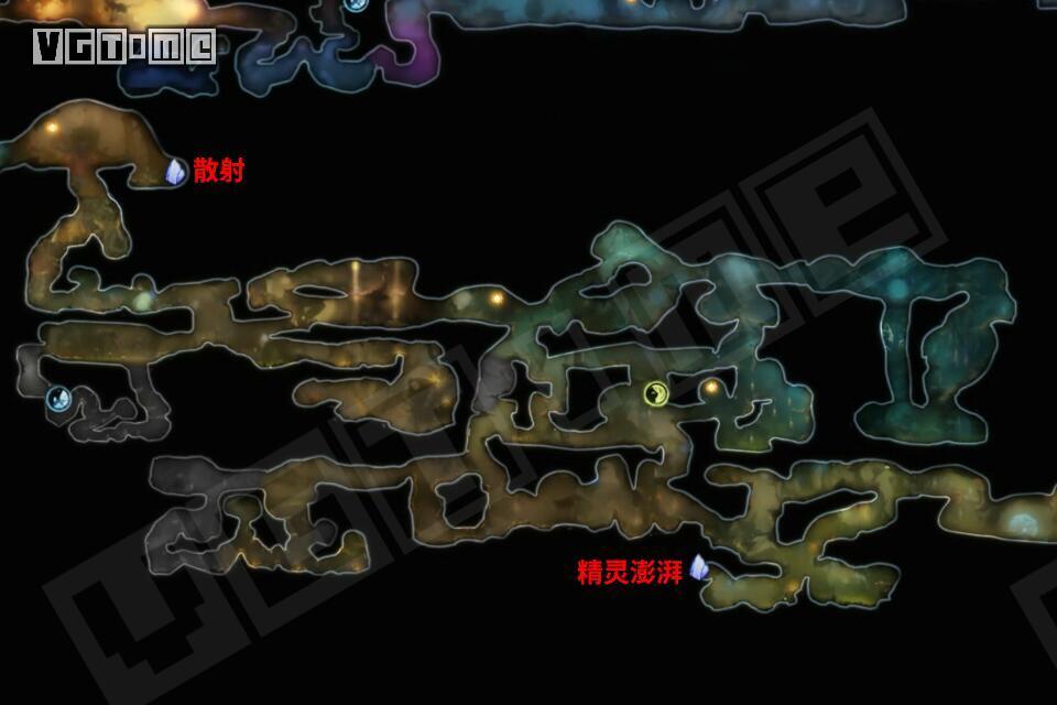 奥日与萤火意志最后一个精灵碎片,奥日与萤火意志精灵碎片全收集地图