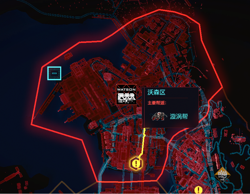赛博朋克2077帮派区域划分详解，赛博朋克2077帮派分布图