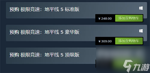 地平线5什么版本好