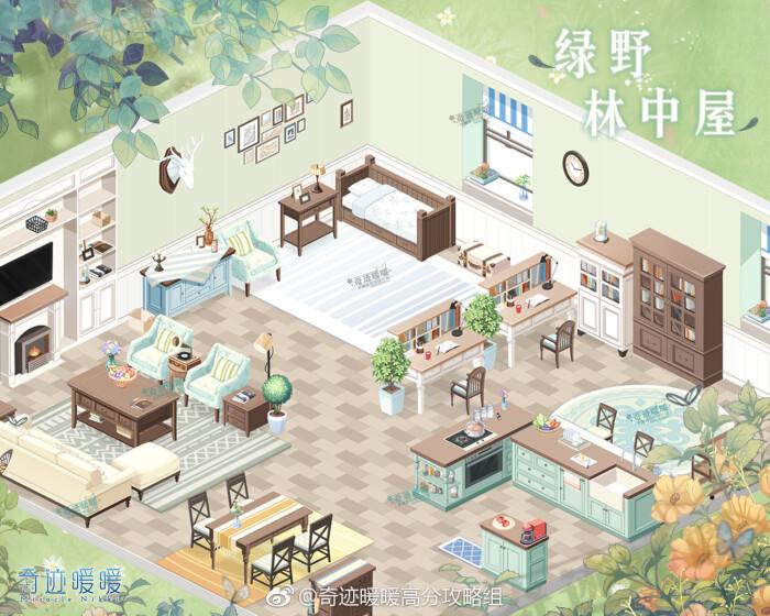 奇迹暖暖小屋所有主题盘点汇总