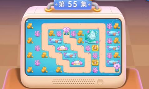保卫萝卜4海的闺女第55关攻略