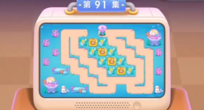 保卫萝卜4海的闺女第91关攻略
