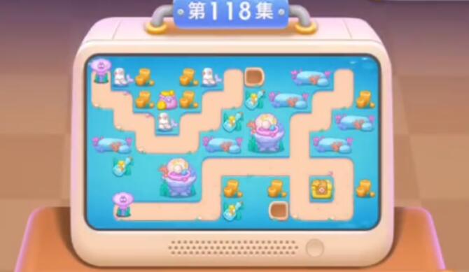 保卫萝卜4海的闺女第118关攻略
