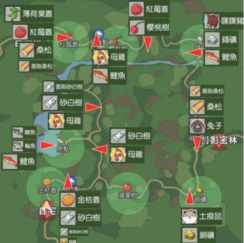 小森生活鲤鱼王刷新位置介绍