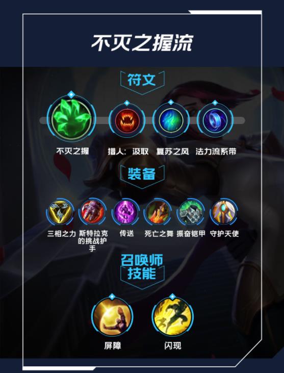 lol手游剑姬出装天赋攻略