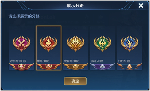 王者荣耀分路称号显示方法介绍