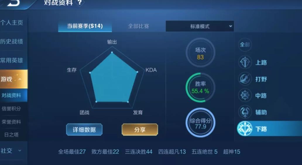王者荣耀金牌银牌判定方法
