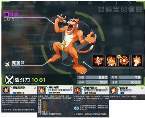 数码宝贝新世纪完全体图鉴一览