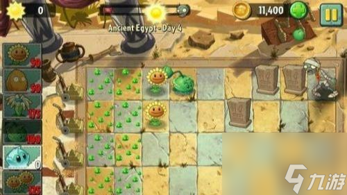 植物大战僵尸金字塔关卡第四关怎么过？