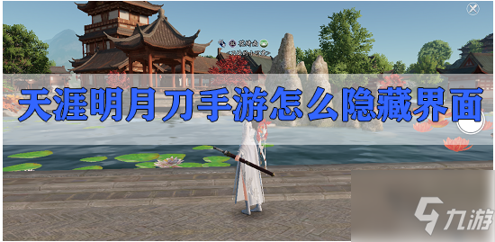 天涯明月刀手游如何隐藏武器 天涯明月刀手游隐藏界面方法