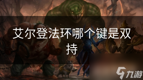 艾尔登法环哪个键是双持