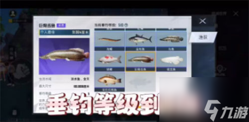 和平精英巨骨舌鱼在哪钓 和平精英巨骨舌鱼钓点详情介绍