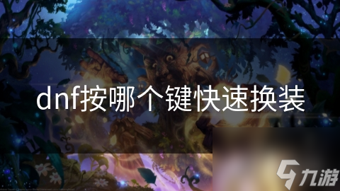 dnf按哪个键快速换装