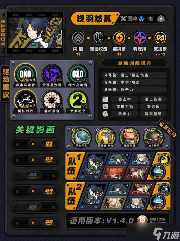 绝区零浅羽悠真怎么培养